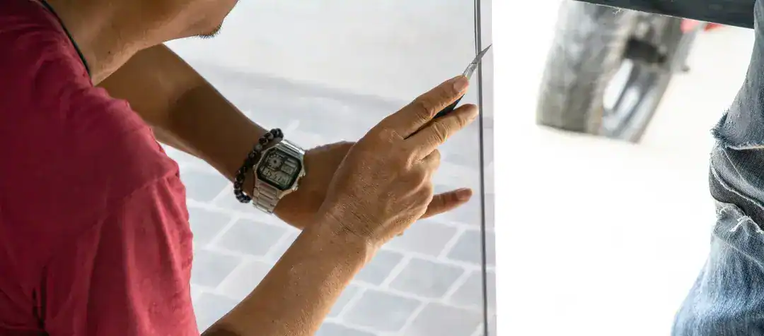 window film installation